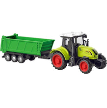 Load image into Gallery viewer, Tractor Trolley Green Model