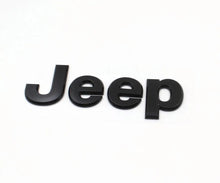 Load image into Gallery viewer, 3D Jeep Metal Sticker Decal Black (13.5x4 cm)