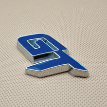 Load image into Gallery viewer, 3D GT Metal Sticker Decal Blue (6x3 cm)