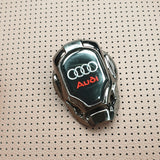 Universal Car Engine Start Stop Switch Button Cover (Metal Chrome)