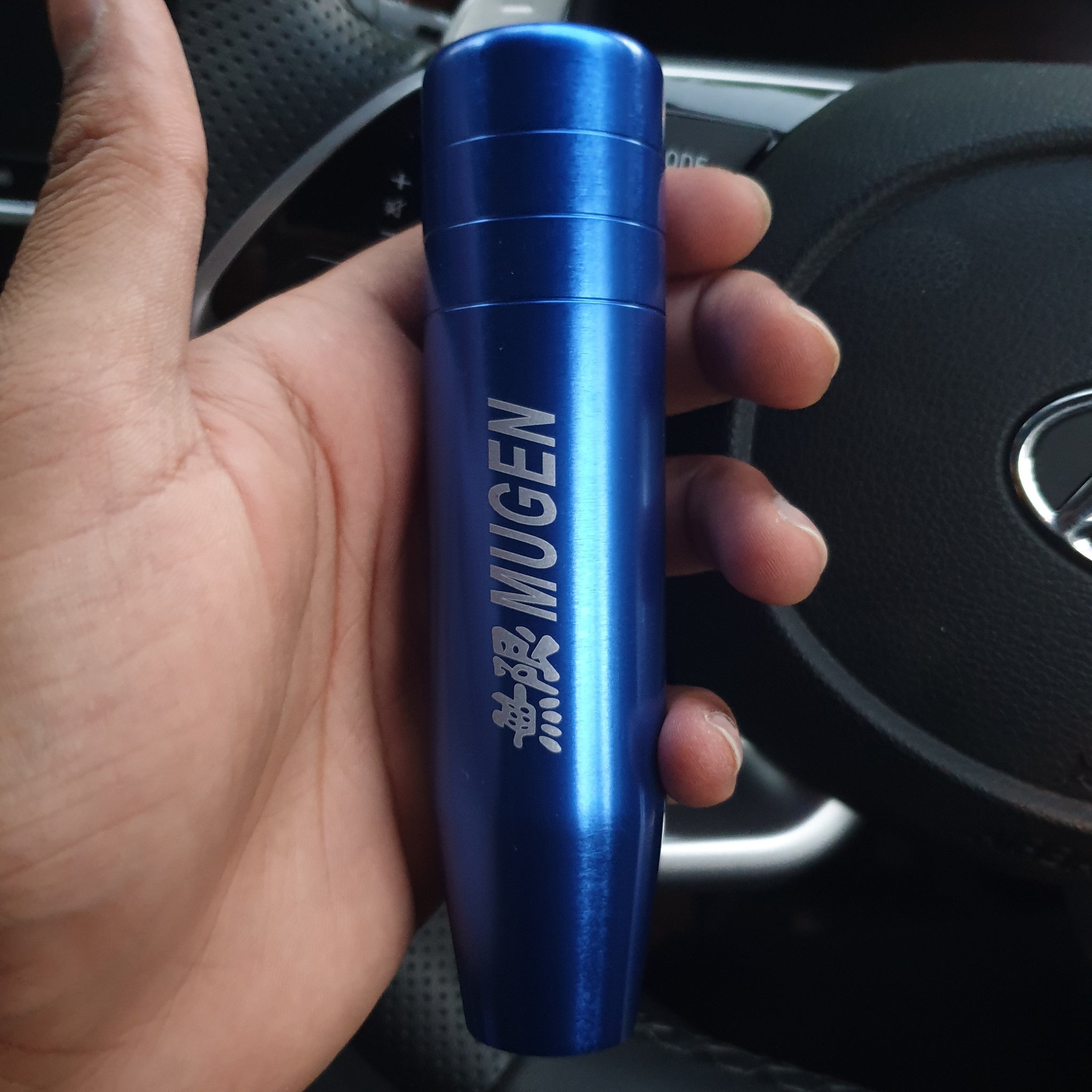 Blue 2024 gear stick