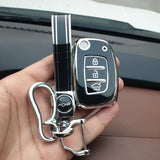 Hyundai i20/Venue/Creta/Verna Flip Key Premium Keycase