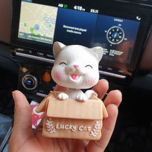 Load image into Gallery viewer, Lucky Cat Bobble Head