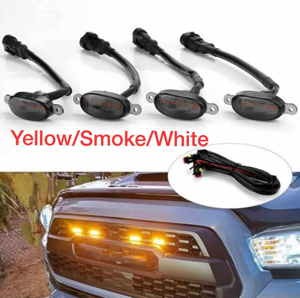 Front Grille LED Light (Set of 4 Pcs)