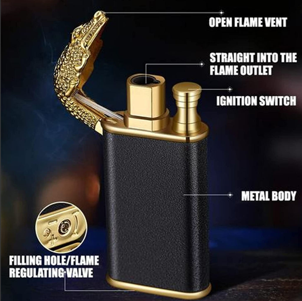 Windproof Magic Double Flame Lighter